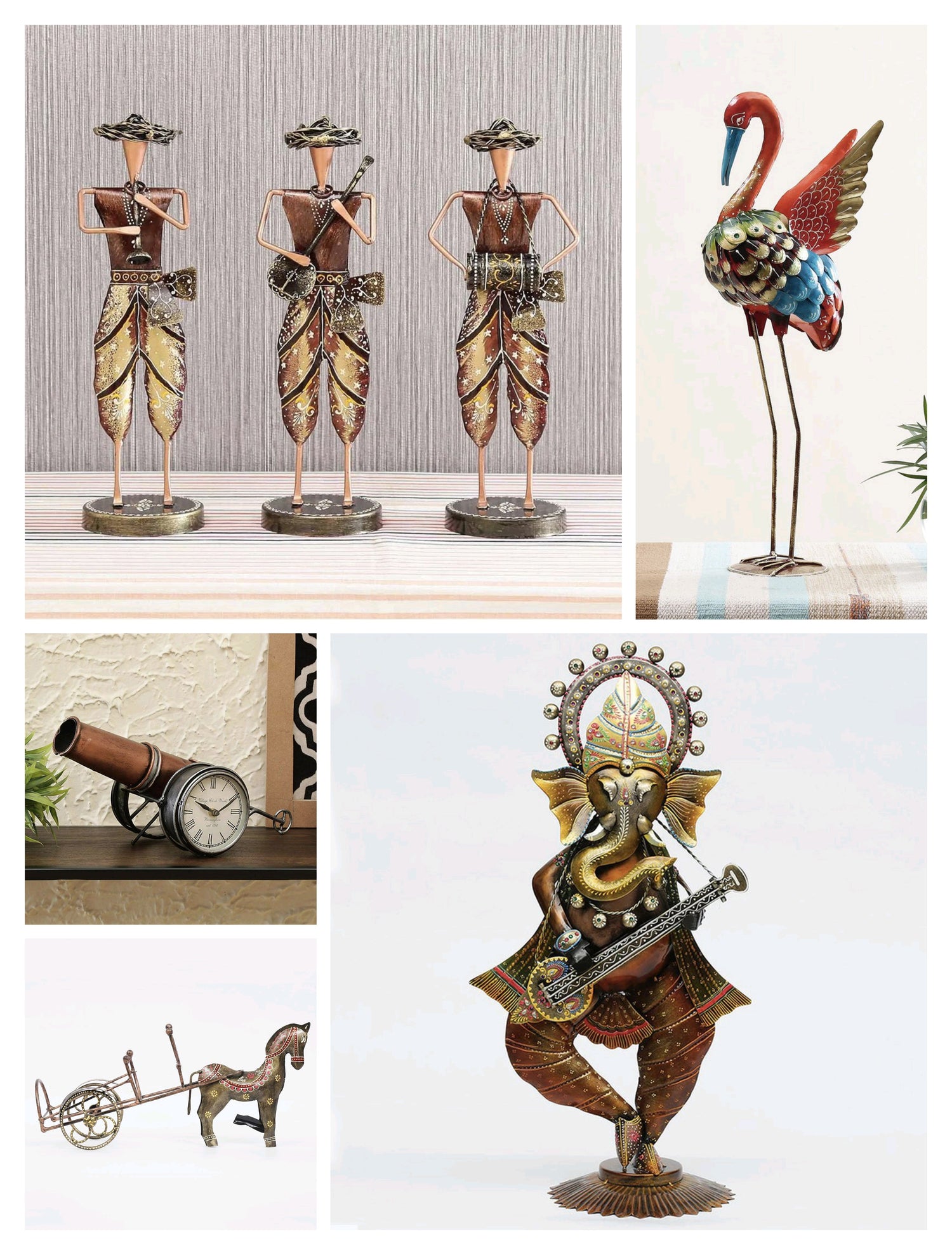 Metal Table Decor